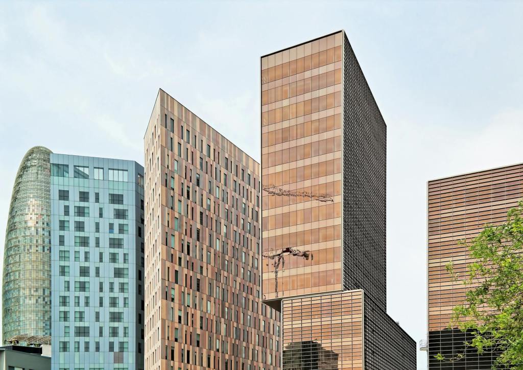 brown concrete building under blue sky
